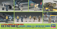Фото Hasegawa WWII Pilot Figure Set (HA35008)
