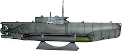 Фото ICM U-Boat Type XXVIIB Seehund (S007)