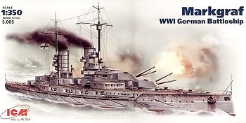 Фото ICM German Battleship Markgraf (S005)