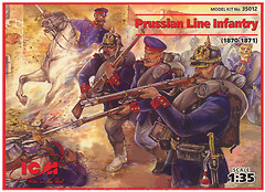 Фото ICM Прусская линейная пехота 1870-1871 гг. (35012)