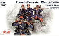 Фото ICM Французская линейная пехота 1870-1871 гг. (35061)