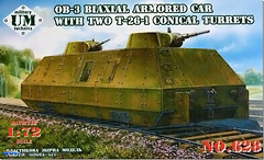 Фото UMT OB-3 Biaxial Armored Car with Two T-26-1 Conical Turrets (628)