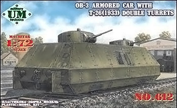 Фото UMT OB-3 Armored Car with T-26 Double Turrets (612)