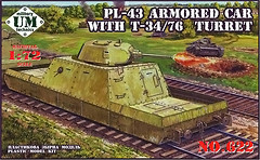 Фото UMT PL-43 Armored Car with T-34/76 Turret (622)