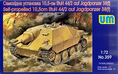 Фото UniModels 105mm StuH 44/2 auf Jagdpanzer 38t (UM359)