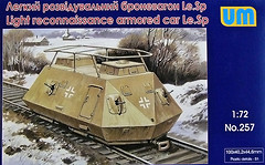 Фото UniModels Light Reconnaissance Armored Car Le.Sp (UM257)