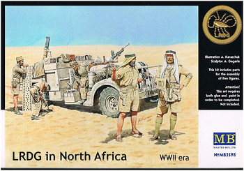 Фото Master Box LRDG in North Africa WWII (MB3598)