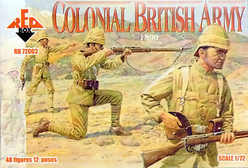 Фото Red Box Colonial British Army 1890 (RB72003)