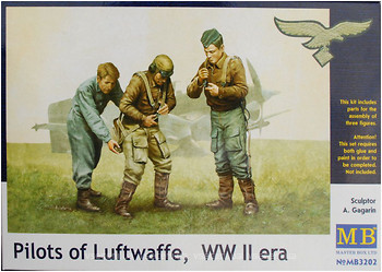 Фото Master Box Pilots of Luftwaffe WWII (MB3202)