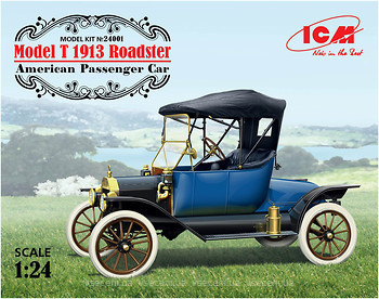 Фото ICM Ford Model T 1913 Roadster (24001)