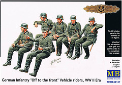 Фото Master Box German Infantry 'Off to the front' vehicle riders (MB35137)