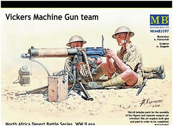 Фото Master Box Vickers Machine-gun Crew (MB3597)