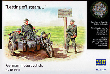 Фото Master Box German Motorcyclists (MB3539)