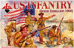 Фото Red Box US Infantry, Boxer Rebellion 1900 (RB72017)