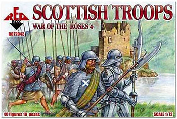 Фото Red Box Шотландские войска, Война Роз (RB72043)