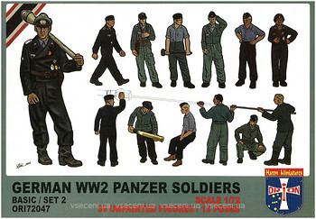 Фото Orion German WWII Panzer Soldiers Set 2 (ORI72047)