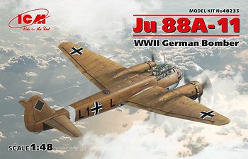 Фото ICM Ju 88A-11 WWII German Bomber 1:48 (48235)