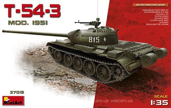 Фото MiniArt T-54-3 Mod. 1951 г. 1:35 (MA37015)