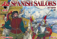 Фото Red Box Испанские моряки 16-17 век, набор 1 (RB72102)