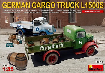Фото MiniArt L1500S Type German Cargo Truck (MA38014)