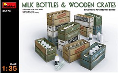 Фото MiniArt Milk Bottles & Wooden Crates (MA35573)