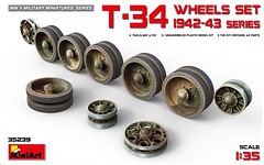 Фото MiniArt T-34 Wheels Set 1942-43 Series (MA35239)