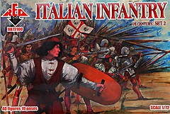 Фото Red Box Итальянская пехота 16 века (RB72100)