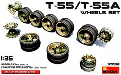 Фото MiniArt T-55/T-55A Wheels Set (MA37058)