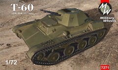 Фото Military Wheels танк Т-60 (MW7271)