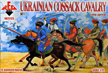 Фото Red Box Ukrainian Cossack Cavalry. 16 cent. Set 1 (RB72125)
