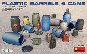 Фото MiniArt Plastic Barrels & Cans (MA35590)