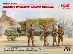 Фото ICM Standard B Liberty with WWI US Infantry (35652)