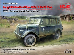 Фото ICM le.gl.Einheitz-Pkw Kfz.1 Soft Top WWII German Light Personnel Car (35582)