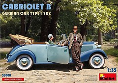 Фото MiniArt German Passenger Car Typ 170V Cabriolet B (MA38018)