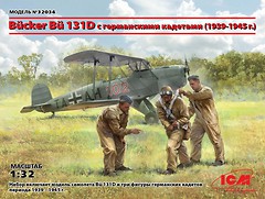 Фото ICM Bucker Bu 131D With German Cadets 1939-1945 г (32034)