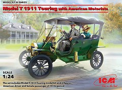 Фото ICM Ford T 1911 Touring With American Motorists (24025)