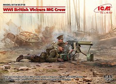 Фото ICM WWI British Vickers MG Crew (35713)