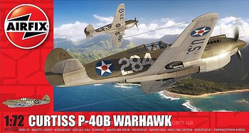 Фото Airfix Curtiss P-40B Warhawk (01003B)