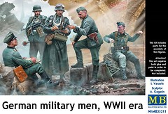 Фото Master Box German military men WWII (MB35211)