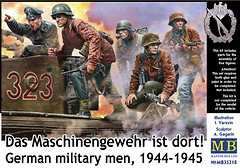 Фото Master Box Немецкие военные 1944-1945 гг. Пулемет Там (MB35218)