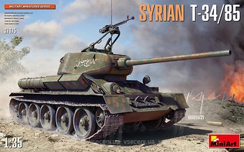 Фото MiniArt Танк Т-34/85 война в Сирии (MA37075)