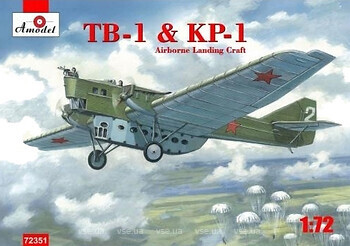 Фото Amodel Бортовое десантное судно TB-1 KP-1 (AMO72351)