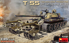 Фото MiniArt Танк Т-55 с минным тралом КМТ-5М (MA37092)