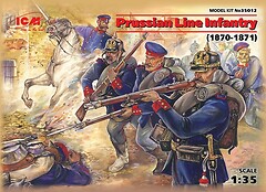 Фото ICM Прусская линейная пехота 1870-1871 (ICM 35012)