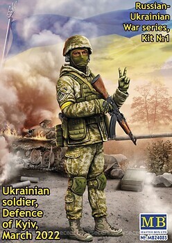 Фото Master Box Russian-Ukrainian War Ukrainian soldier Defence of Kyiv (MB24085)