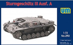 Фото UniModels Sturmgeschutz III Ausf.A (UM292)