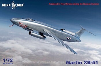 Фото Micro-Mir Martin XB-51 (MM72-025)