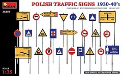 Фото MiniArt Polish Traffic Signs 1930-40 (MA35664)