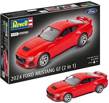 Фото Revell 2024 Ford Mustang GT Click System (077439090)