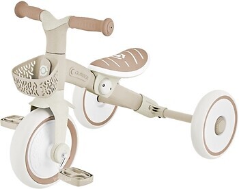 Фото Globber Learning Trike 2 в 1 Plus Ecologic Coconut (737-466)
